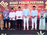 Komisi Pemilihan Umum Lampung Selatan Gelar Debat Publik Pertama Di Negri Baru Resort