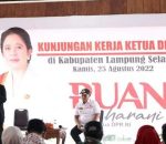 Dr. (H.C) Puan Maharani melakukan kunjungan kerja di Kabupaten Lampung Selatan, Sekaligus Serahkan Bantuan Dan Tampung Aspirasi Masyarakat.