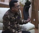 Sekretaris Daerah ( SEKDA) Thamrin, S.sos., M.M., Menghadiri Acara Kick Off Pembangunan Sarana Penunjang Kegiatan Di Ruang VIP Kantor ASDP Bakau Heni