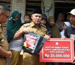 Gerak Cepat Bupati Lampung Selatan Menyambangi Rumah Warganya Yang Rubuh