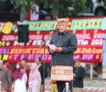 Bupati Lampung Selatan Pimpin Upacara Peringatan Hari Guru Nasional