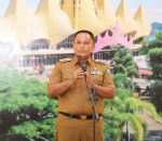 Bupati Lampung Selatan H. Nanang Ermanto Hadiri Acara Purna Bhakti Thamrin, S.Sos, MM Sekaligus Serah Terima Jabatan Dari Sekretaris Daerah Lampung Selatan Thamrin, S.Sos, MM Kepada Pelaksana Harian (Plh) Sekretaris Daerah Dra. Intji Indriati, MH