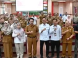 Menjelang Hari Natal Dan Tahun Baru Kabupaten Lampung Selatan Gelar High Level Meeting Di Aula Rajabasa