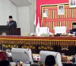 Sekretaris Daerah Kabupaten Lampung Selatan Menyampaikan Rencana Kebijakan Umum Anggaran ( KUA )