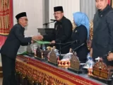 Sekretaris Daerah Kabupaten Lampung Selatan Thamrin Menyampaikan Rancangan Peraturan Daerah Tentang Pemberian Insentif Dan Kebijakan Investasi